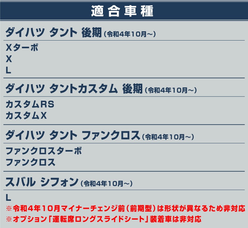 ���������/����ȥ�������/�ե��󥯥��� ������� �����ɥ��ƥå� �����åեץ졼�� 7P ���٤�2�� ����С� �֥�å��å����ϥ� DAIHATSU Tanto Tanto CUSTOM FUNCROSS LA650S LA660S �ɥ쥹���å� ���������꡼ �ҳ��� ���� �ݸ� �ѡ��ġ�ͽ������/�֥�å�:1��30����������С�:2��10��������ͽ���