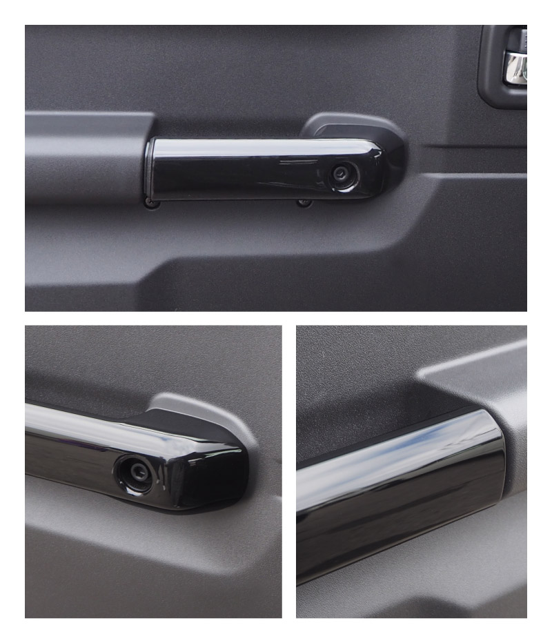 ジムニーノマド JC74W 内側ハンドルカバー 4P ピアノブラック｜スズキ SUZUKI JIMNY NOMADE JC74 専用 カスタム パーツ ドレスアップ アクセサリー 社外品 オプション エアロ