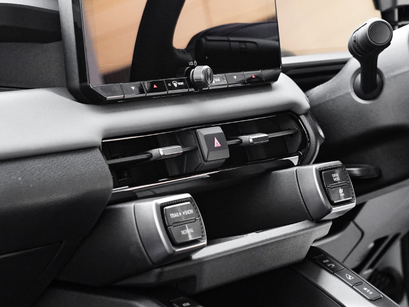 新型RAV4 60系 フロント中央エアコン吹き出し口パネル 1P ピアノブラック｜トヨタ TOYOTA ラブフォー AXAN64 専用 プラグインハイブリッド PHEV 対応 内装 パーツ アクセサリー インテリア アクセサリー ドレスアップ 内装 保護 カバー 社外【予約販売/5月30日頃入荷予定】