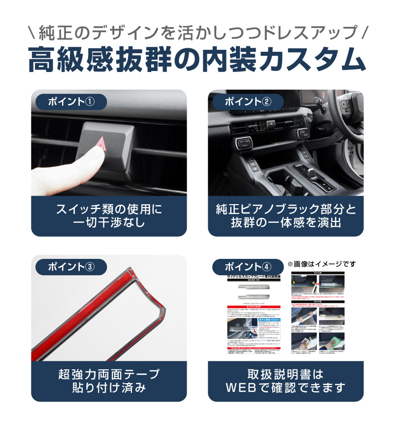 新型RAV4 60系 フロント中央エアコン吹き出し口パネル 1P ピアノブラック｜トヨタ TOYOTA ラブフォー AXAN64 専用 プラグインハイブリッド PHEV 対応 内装 パーツ アクセサリー インテリア アクセサリー ドレスアップ 内装 保護 カバー 社外【予約販売/5月30日頃入荷予定】