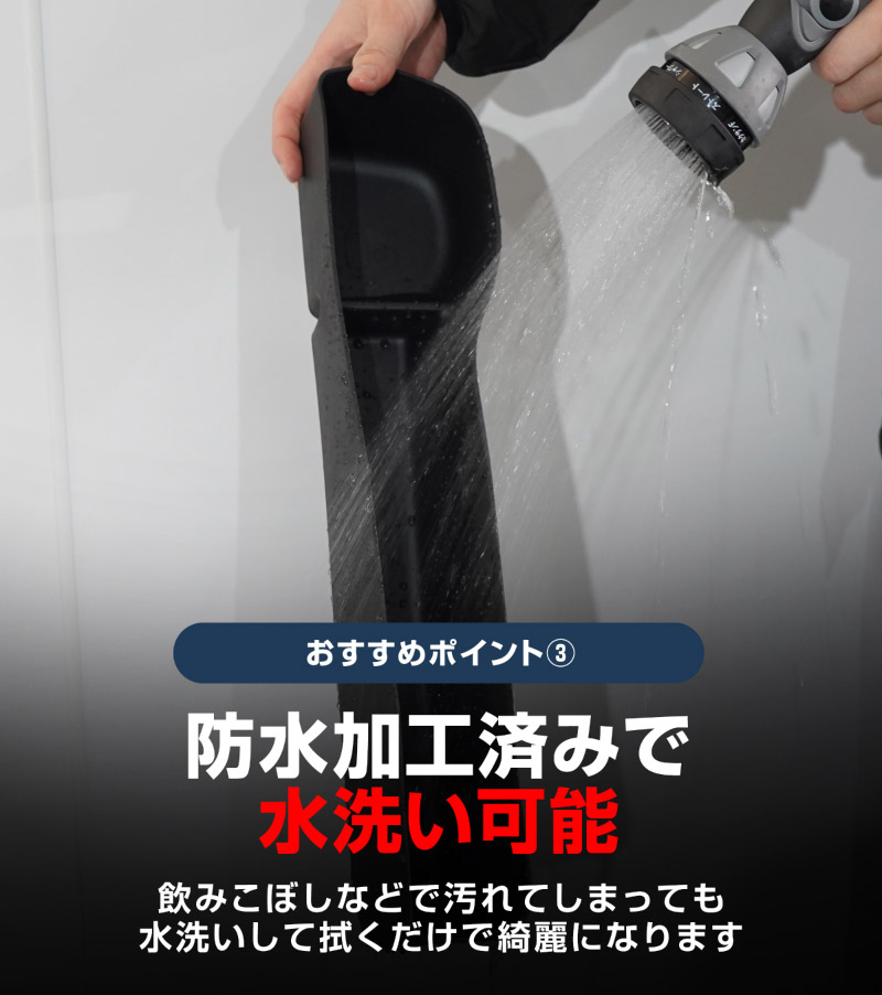 新型RAV4 60系 ボトルホルダー インナードア サイドドアポケット 下段 4P ブラック ラバータイプ ｜トヨタ TOYOTA ラヴフォー AXAN64 プラグインハイブリッド PHEV 対応 防水 水洗い アクセサリー 内装 インナー ドア カップ ホルダー ポケット トレイ カバー 保護 便利グッズ マット 社外【予約販売/6月10日頃入荷予定】