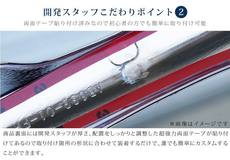 【アウトレット品】新型 N-BOXカスタム JF5 JF6 リアリフレクター ガーニッシュ 2P メッキ仕上げ｜ホンダ HONDA NBOX CUSTOM 専用 外装 リア カスタム パーツ アクセサリー 社外品 ドレスアップ