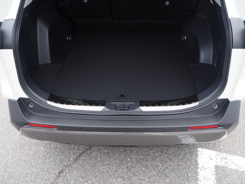 RAV4 50系 ラゲッジスカッフプレート 2P 選べる3カラー シルバーヘアライン ブラックヘアライン カーボン調 ｜トヨタ TOYOTA ラブ４ MXAA54 AXAH54 AXAH52 MXAA52 50系 カスタム 専用 保護 パーツ アクセサリー ドレスアップ 社外