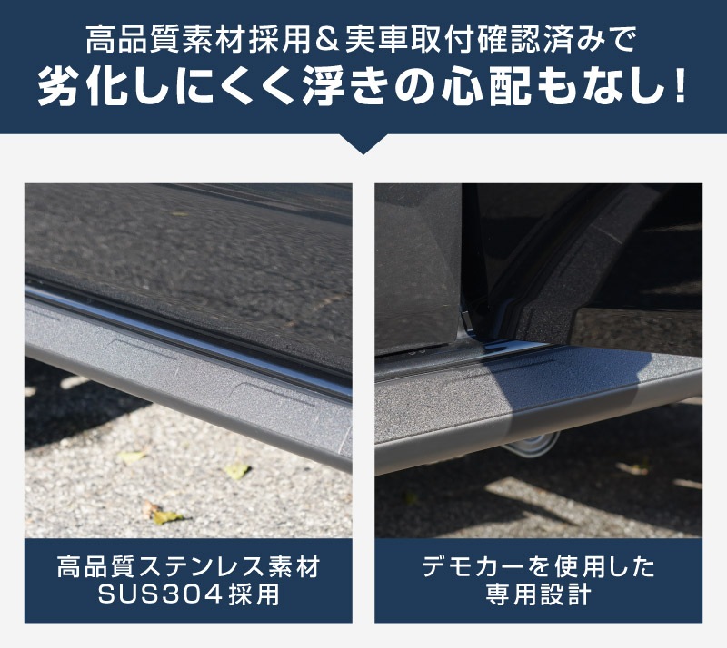 ジムニーノマド JC74W サイドリップガーニッシュ 4P ラプター塗装 ブラック｜スズキ SUZUKI JIMNY JC74 NOMADE 専用 カスタム 外装 サイド ドア パーツ ドレスアップ オプション アクセサリー 社外