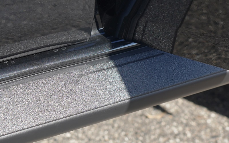 ジムニーノマド JC74W サイドリップガーニッシュ 4P ラプター塗装 ブラック｜スズキ SUZUKI JIMNY JC74 NOMADE 専用 カスタム 外装 サイド ドア パーツ ドレスアップ オプション アクセサリー 社外