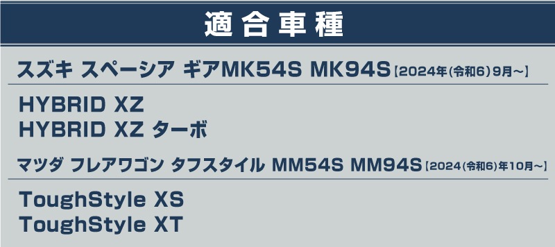 【アウトレット品】新型スペーシアギア MK54S MK94S フレアワゴンタフスタイル MM54S MM94S ポジションランプガーニッシュ 2P メッキ仕上げ｜SUZUKI スズキ SPACIA GEAR マツダ MAZDA FLAIR WAGON TOUGH STYLE 専用 フロント カスタム パーツ ドレスアップ アクセサリー オプション カー用品 社外 カバー