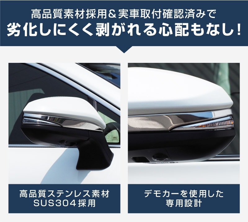 �ϥꥢ�� �����ɥߥ顼 �����˥å��� 2P ���٤�2�� ���̻ž夲 �֥�å���������åȥ西 TOYOTA HARRIER 60�� 2020 �����ϥꥢ�� 80�� �б��������� ���� �ѡ���