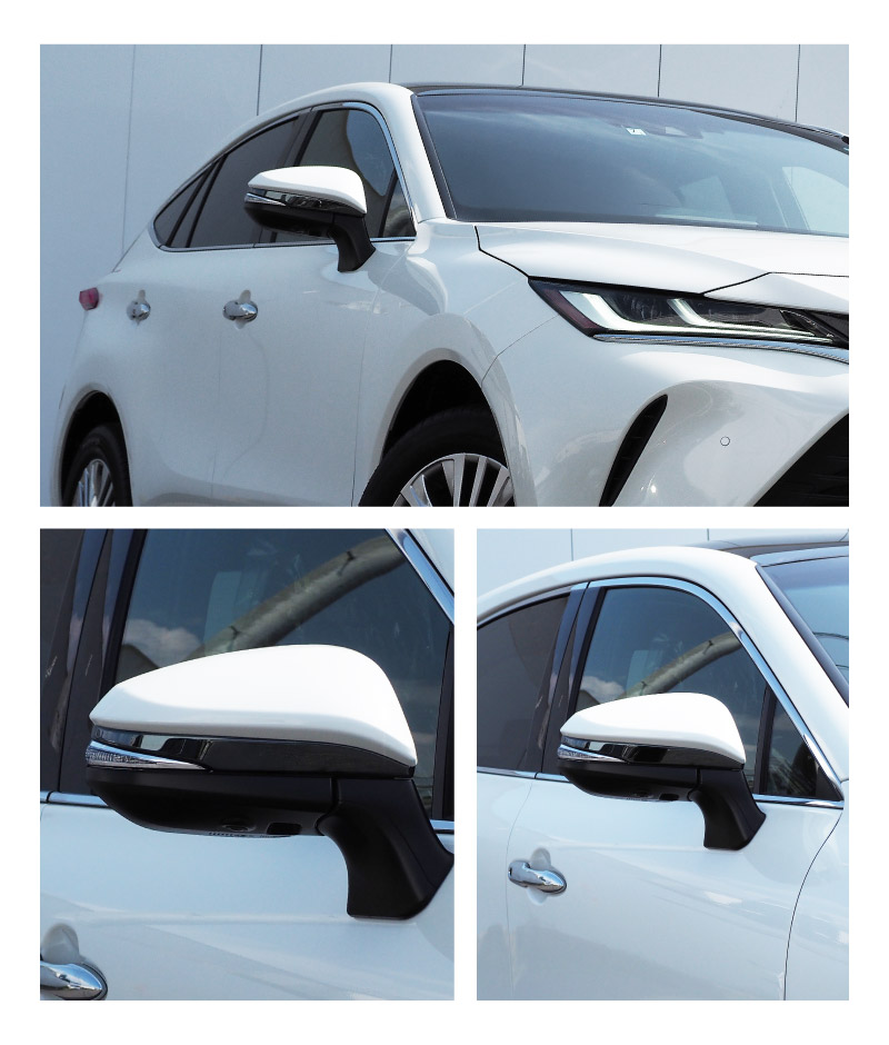 �ϥꥢ�� �����ɥߥ顼 �����˥å��� 2P ���٤�2�� ���̻ž夲 �֥�å���������åȥ西 TOYOTA HARRIER 60�� 2020 �����ϥꥢ�� 80�� �б��������� ���� �ѡ���