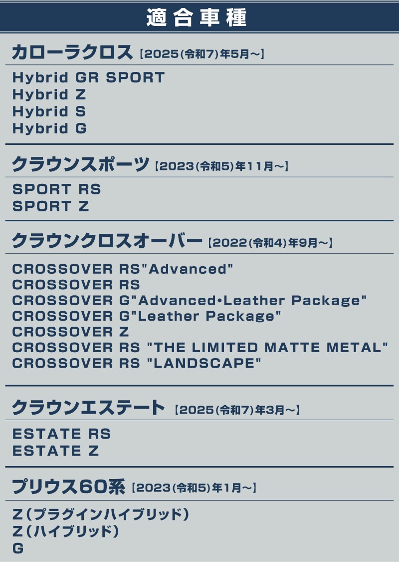 新型カローラクロス クラウンスポーツ クラウンクロスオーバー クラウンエステート プリウス 60系 共通 サイドミラーガーニッシュ 2P ブラック鏡面仕上げ ｜トヨタ TOYOTA COROLLA CROSS 2025年マイナーチェンジ後 CROWN SPORT CROSSOVER ESTATE PRIUS 60 カスタム パーツ サイド ミラー ドレスアップ アクセサリー オプション ドアミラー 外装 カー用品 社外