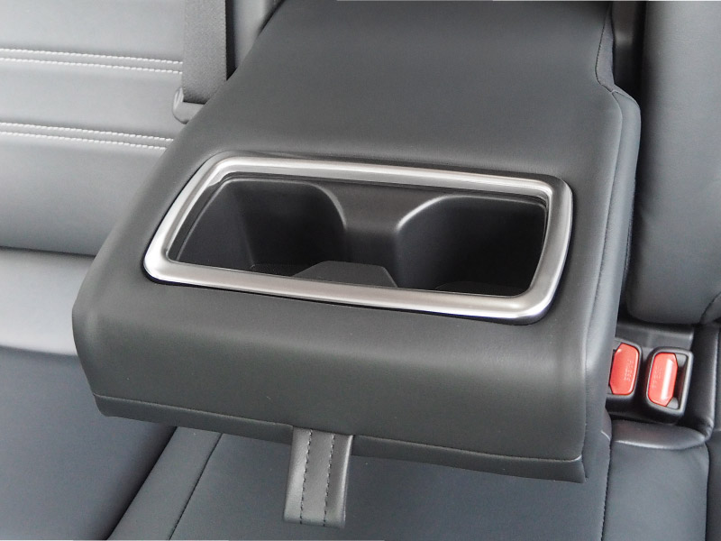 新型RAV4 60系 RAV4 50系 RAV4 PHV リヤカップホルダーカバー 1P 選べる2カラー サテンシルバー/艶有ブラックヘアライン｜トヨタ TOYOTA ラブ４ 50系 カスタム 専用 パーツ インテリア パネル ドレスアップ アクセサリー 社外品