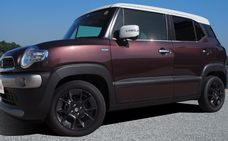 【アウトレット品】新型クロスビー MND1S MN71S ウィンドウトリムガーニッシュ 6P 鏡面仕上げ｜スズキ SUZUKI XBEE 専用 カスタム パーツ ドレスアップ アクセサリー オプション 窓枠 外装 カー用品 社外