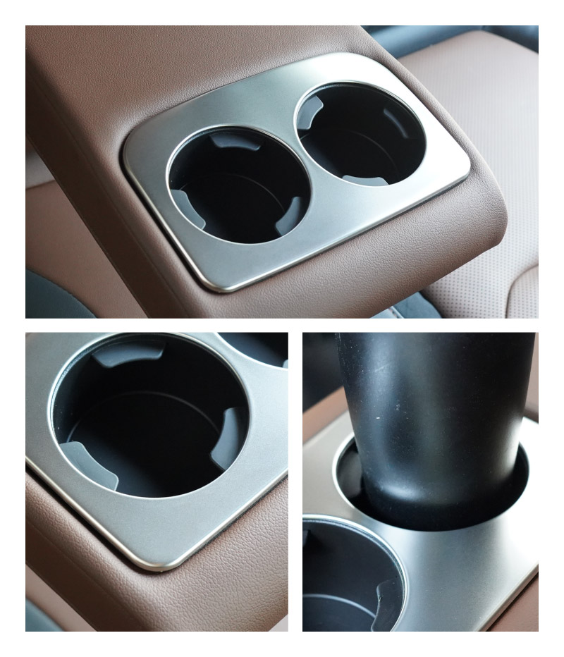 新型フォレスター SL系 SK系 セカンドシート ドリンクホルダーパネル 1P サテンシルバー｜SUBARU スバル FORESTER 専用 パーツ ドレスアップ アクセサリー オプション インテリア パネル 内装 カー用品 社外