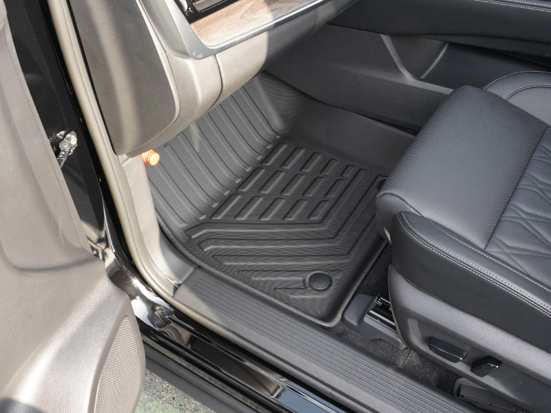 新型エクストレイル T33 2列シート 5人乗り車専用 フロアマット 3P ラバータイプ ブラック 2025年マイナーチェンジ後対応｜日産 NISSAN X-TRAIL 専用 内装 保護 カスタム パーツ ドレスアップ アクセサリー 社外品【予約販売/5月20日頃入荷予定】