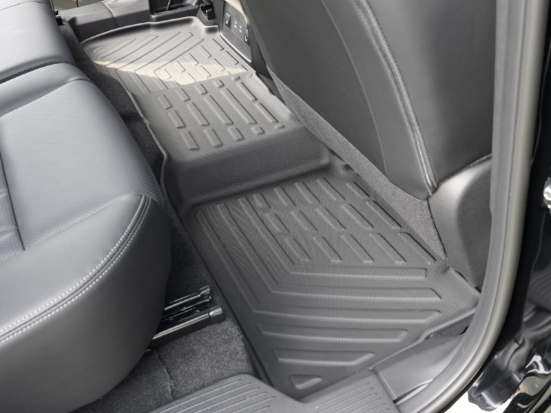 新型エクストレイル T33 2列シート 5人乗り車専用 フロアマット 3P ラバータイプ ブラック 2025年マイナーチェンジ後対応｜日産 NISSAN X-TRAIL 専用 内装 保護 カスタム パーツ ドレスアップ アクセサリー 社外品【予約販売/5月20日頃入荷予定】