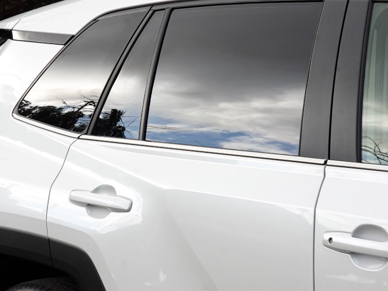 【アウトレット品】新型RAV4 60系 ウィンドウトリムガーニッシュ 6P 鏡面仕上げ｜トヨタ TOYOTA ラブフォー AXAN64 専用 プラグインハイブリッド PHEV 対応 カスタム パーツ ドレスアップ アクセサリー オプション 窓枠 サイド ドア 外装 保護 社外