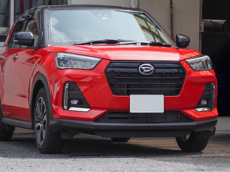 ロッキー レックス フロントフォグ ガーニッシュ 鏡面仕上げ 4P 高品質ステンレス製｜ダイハツ DAIHATSU ROCKY スバル SUBARU REX カスタム 専用 パーツ ドレスアップ アクセサリー 社外品 オプション エアロ