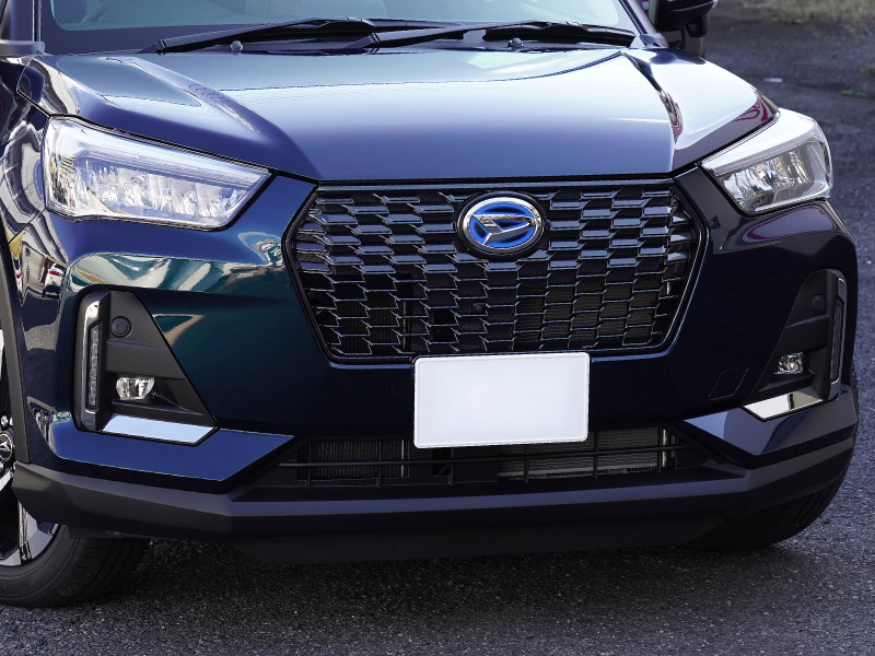 ロッキー レックス フロントフォグ ガーニッシュ 鏡面仕上げ 4P 高品質ステンレス製｜ダイハツ DAIHATSU ROCKY スバル SUBARU REX カスタム 専用 パーツ ドレスアップ アクセサリー 社外品 オプション エアロ