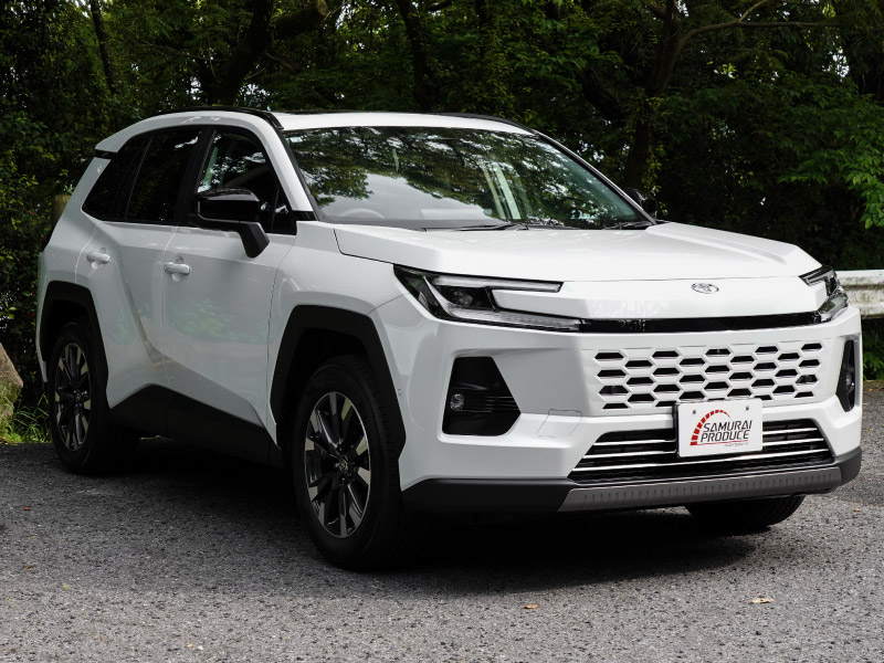 新型RAV4 60系 ロアグリルガーニッシュ 3P 鏡面仕上げ ｜トヨタ TOYOTA ラブフォー AXAN64 専用 パーツ アクセサリー サイドリップ スカート スポイラー 社外【予約販売/7月10日頃入荷予定】