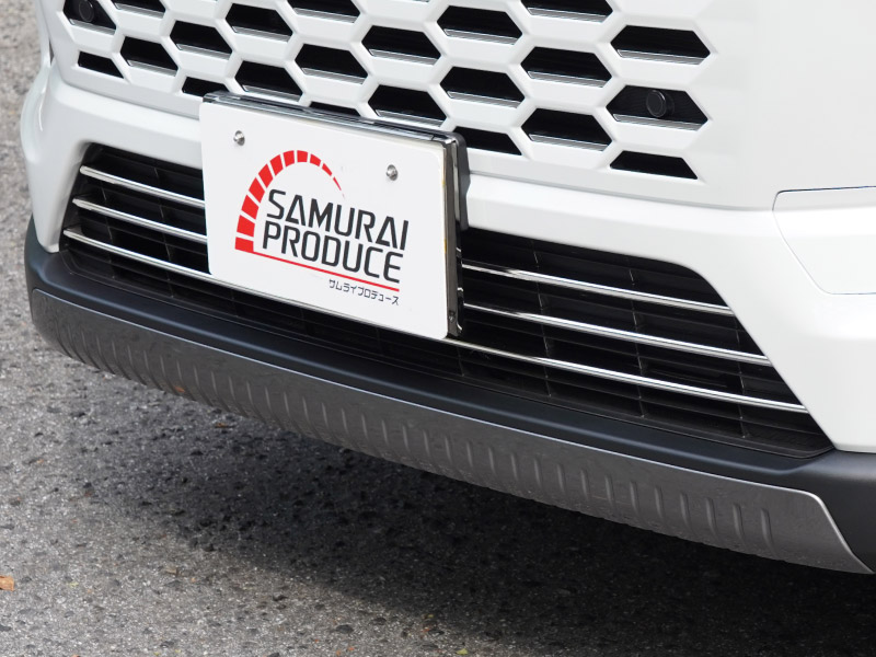 新型RAV4 60系 ロアグリルガーニッシュ 3P 鏡面仕上げ ｜トヨタ TOYOTA ラブフォー AXAN64 専用 パーツ アクセサリー サイドリップ スカート スポイラー 社外【予約販売/7月10日頃入荷予定】