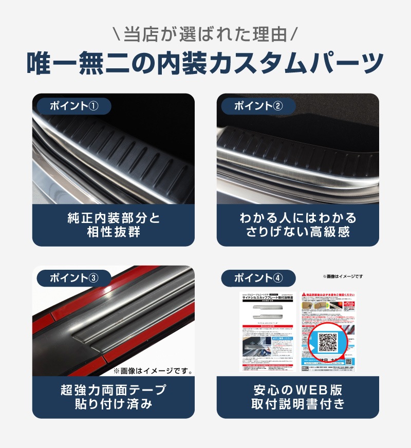新型CX-30 ラゲッジスカッフプレート 2P ブラックヘアライン 2026年MC後対応｜マツダ MAZDA CX30 DM8P DMEP 専用 保護 パーツ エアロ 内装 ラゲージ トランク 荷室 カーゴルーム バックドア リアゲート