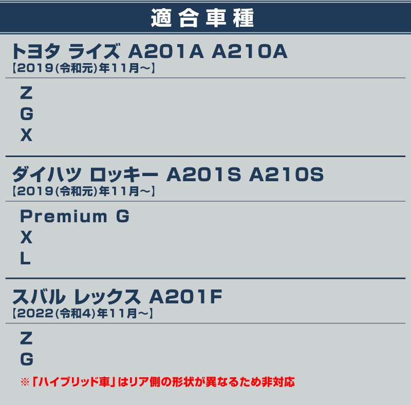 【セット割】ライズ ロッキー レックス ガソリン車専用 サイドステップ 内側スカッフプレート＆外側 フロント・リアセット 選べる2カラー シルバー/ブラック｜トヨタ TOYOTA RAIZE ダイハツ DAIHATSU ROCKY【予約販売/シルバー:5月20日頃、ブラック:5月30日頃入荷予定】