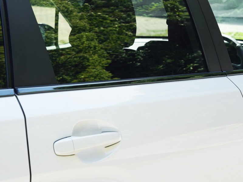 【アウトレット品】新型フォレスター SL系 ウィンドウトリムガーニッシュ 6P ブラック鏡面仕上げ ｜SUBARU スバル FORESTER 専用 カスタム パーツ ドレスアップ アクセサリー オプション 窓枠 サイド ドア 外装 保護 カー用品 社外