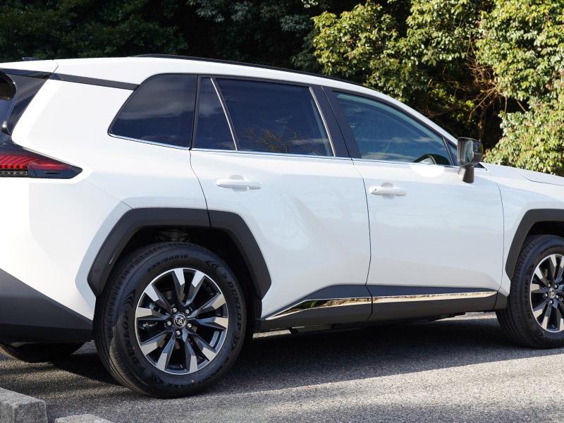 【セット割】新型RAV4 60系 ウィンドウトリムガーニッシュ ＆ サイドガーニッシュ 10P 鏡面仕上げ｜トヨタ TOYOTA ラブフォー AXAN64 専用 プラグインハイブリッド PHEV 対応 カスタム パーツ ドレスアップ アクセサリー オプション 窓枠 サイド ドア 外装 保護 社外 
