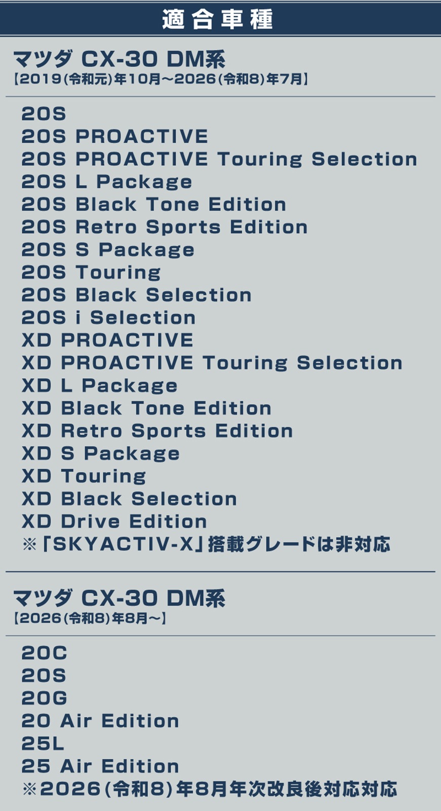 新型CX-30 マフラーカッター シルバーカラー シングルタイプ 2本セット 2026年MC後対応｜ マツダ MAZDA CX30 スラッシュカット 取り付けバンド付属 水抜き穴付き カスタム 専用 パーツ ドレスアップ アクセサリー 社外品 エアロ オプション【予約販売/10月20日頃入荷予定】