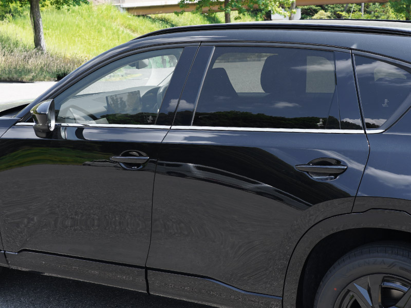 【販売準備中】新型CX-5 KM系 ウィンドウトリムガーニッシュ 6P 鏡面仕上げ 2026年 フルモデルチェンジ専用 ｜MAZDA CX5 2026FMC KMYSDP 専用 カスタム パーツ 水切りモール ウインドウ 窓 サイドスポイラー サイドドア ドレスアップ アクセサリー エアロ 外装 社外