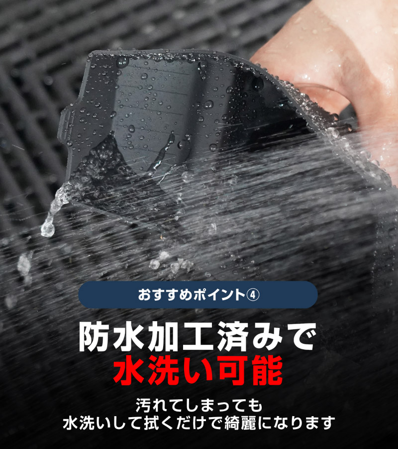 ランドクルーザー FJ ランクルFJ フロントカップホルダー＆小物入れトレイ 1P ブラック 防水ラバータイプ ｜トヨタ ランクル TOYOTA LANDCRUISER FJ TRJ240W 専用 コンソール ドリンクホルダー フロント トレイ カバー 水洗い アクセサリー インテリア 社外 保護【予約販売/9月30日頃入荷予定】