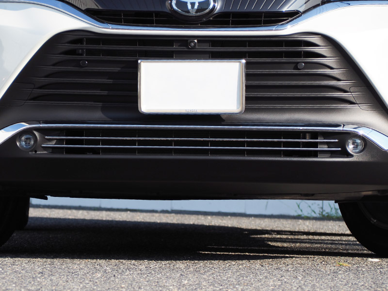 新型ハリアー 80系 ロアグリル ガーニッシュ 2P 鏡面仕上げ 2026年MC後対応｜トヨタ TOYOTA HARRIER 80 耐久性に優れたステンレス製 カスタム 専用 パーツ ドレスアップ アクセサリー 社外品 オプション エアロ