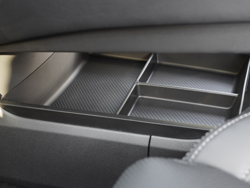 新型エクストレイル T33 センターコンソールロアボックストレイ 1P ブラック 2025年マイナーチェンジ後対応｜日産 NISSAN X-TRAIL 2025 専用 オプション インテリア パネル 内装 カー用品 社外 保護 収納 小物入れ 傷防止 キズ隠し【予約販売/5月20日頃入荷予定】