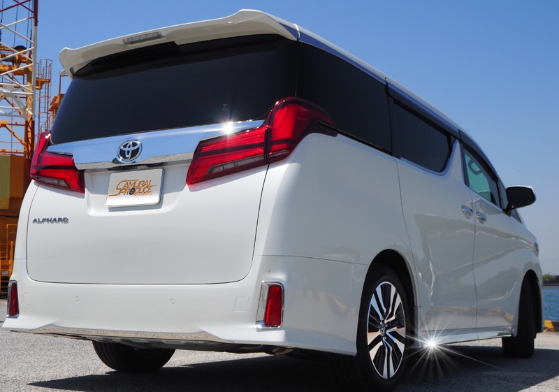 アウトレット品 ヴェルファイア30系 アルファード30系 サイドリップ ガーニッシュ 鏡面仕上げ 4p トヨタ Toyota Alphard Vellfire30 エアロボディ専用 アクセサリー 前期 後期 新型 エアロ メッキ モール トリム サイドスカート サイドシル 外装 サムライプロデュース