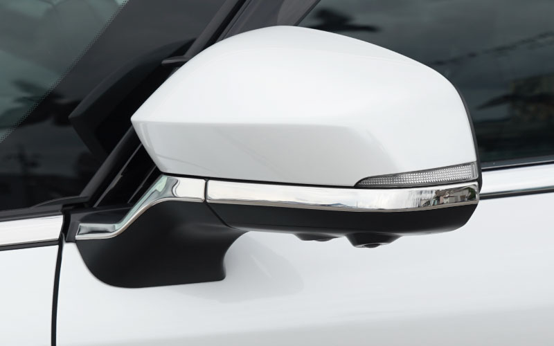 新型アルファード/ヴェルファイア 40系 サイドミラーガーニッシュ 左右セット 4P 鏡面仕上げ｜TOYOTA トヨタ ALPHARD VELLFIRE 専用 外装 サイド ミラー カスタム パーツ ドレスアップ アクセサリー 社外品 エアロ
