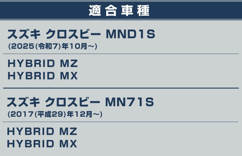 新型クロスビー MND1S MN71S リアドアハンドルトレイ ゴムカバー 2P ブラック 防水ゴム素材｜スズキ SUZUKI XBEE 専用 内装 保護 パーツ アクセサリー インテリア スイッチ ポケット カバー 収納 スマホ 小物置き 傷防止 社外【予約販売/7月30日頃入荷予定】