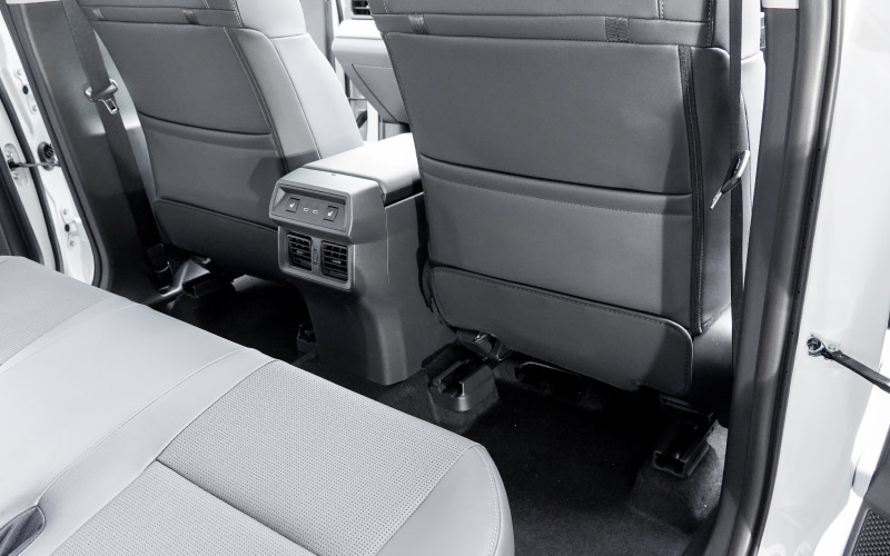ランドクルーザー FJ ランクルFJ 運転席 助手席 小型 フロントシートバックロアキックマット 2P ブラック ｜トヨタ ランクル TOYOTA LANDCRUISER FJ TRJ240W 専用 保護 パーツ キックガード シートバックカバー キックカバーアクセサリー 傷防止 社外【予約販売/9月10日頃入荷予定】