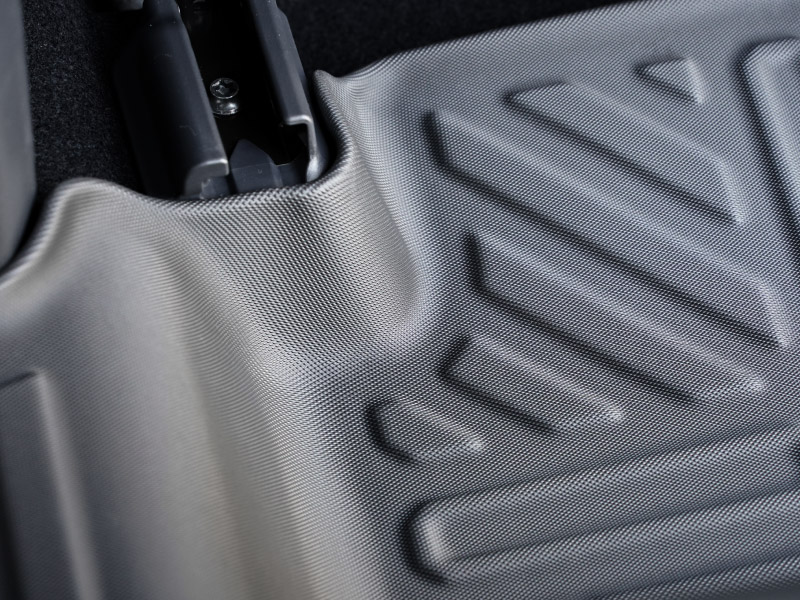 新型RAV4 60系 フロアマット 3P ラバータイプ ブラック｜トヨタ TOYOTA ラブフォー AXAN64 専用 保護 パーツ 防水 フロント リア セット アクセサリー 内装 インテリア 傷防止 社外 立体 3Dマット ウェザーマット オールウェザー レジャー 水洗い【予約販売/5月30日頃入荷予定】