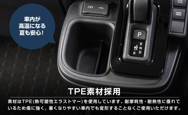 【アウトレット品】新型シエンタ 10系 センターオープントレイボックス 1P ブラック シフトサイドポケット はめ込むだけの簡単取り付け｜トヨタ TOYOTA SIENTA 10 MXP系 MXPL10G MXPC10G MXPL15G 専用 内装 収納 カスタム インテリア