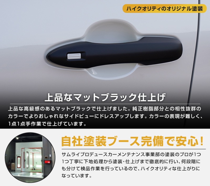 新型カローラクロス ドアハンドルガーニッシュ マットブラック仕上げ 4P 2026年マイナーチェンジ後対応｜トヨタ TOYOTA COROLLA CROSS 6AA-ZVG11 3BA-ZSG10 6AA-ZVG15 カスタム 専用 パーツ ドレスアップ アクセサリー 社外品 エアロ オプション