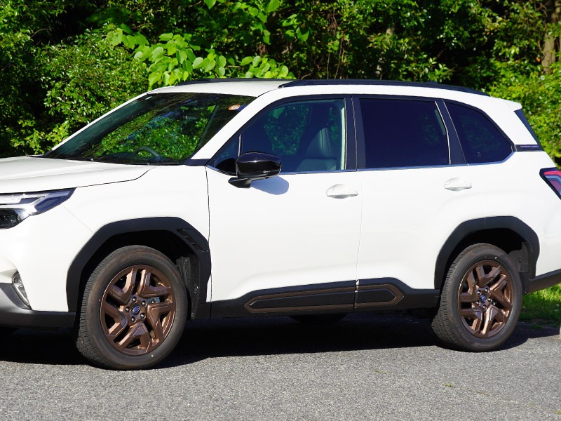 新型フォレスター SL系 ウィンドウトリムガーニッシュ 6P 鏡面仕上げ ｜SUBARU スバル FORESTER 専用 カスタム パーツ ドレスアップ アクセサリー オプション 窓枠 サイド ドア 外装 保護 カー用品 社外