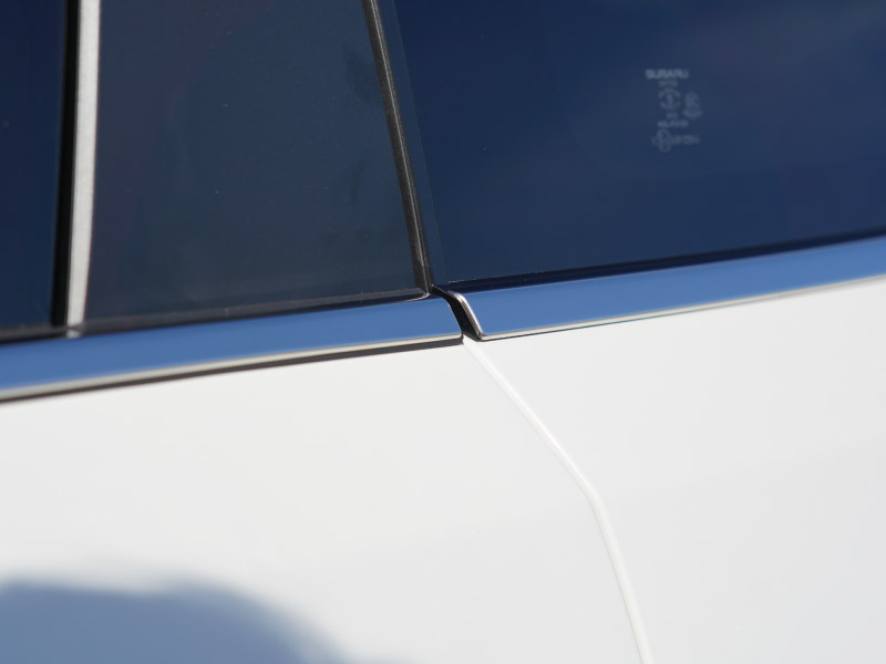 新型フォレスター SL系 ウィンドウトリムガーニッシュ 6P 鏡面仕上げ ｜SUBARU スバル FORESTER 専用 カスタム パーツ ドレスアップ アクセサリー オプション 窓枠 サイド ドア 外装 保護 カー用品 社外