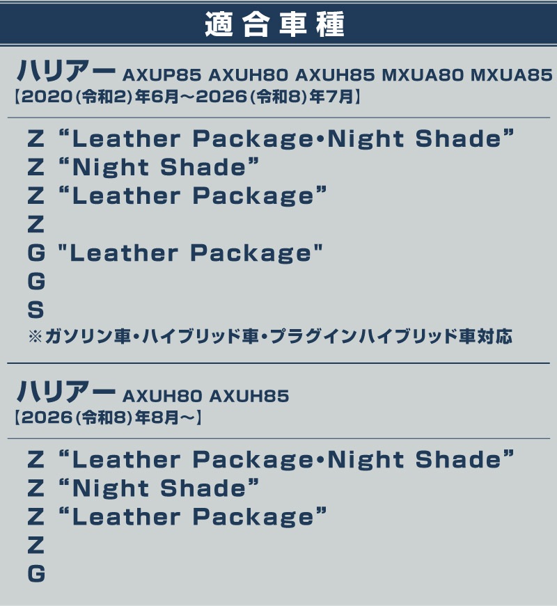 新型ハリアー 80系 サイドステップ 外側スカッフプレート 車体保護ゴム付き 4P 選べる2カラー シルバーヘアライン ブラックヘアライン 2026年MC後対応｜トヨタ TOYOTA HARRIER 80 カスタム 専用 パーツ ドレスアップ オプション アクセサリー 社外品