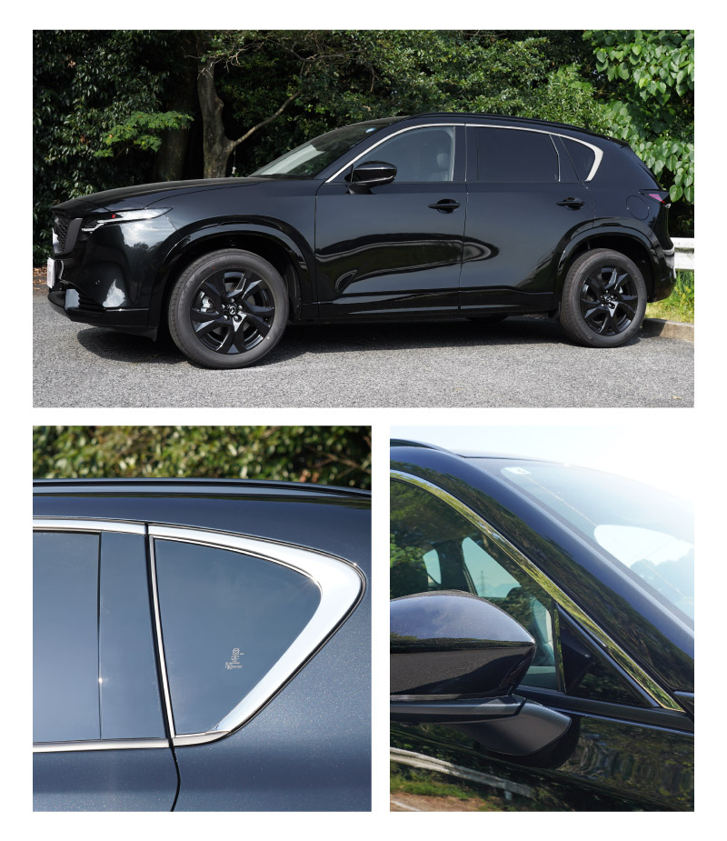 【販売準備中】新型CX-5 KM系 上側ウィンドウトリムガーニッシュ 6P 鏡面仕上げ 2026年 フルモデルチェンジ専用 ｜MAZDA CX5 2026FMC KMYSDP 専用 カスタム パーツ 水切りモール ウインドウ 窓 サイドスポイラー サイドドア ドレスアップ アクセサリー エアロ 外装 社外