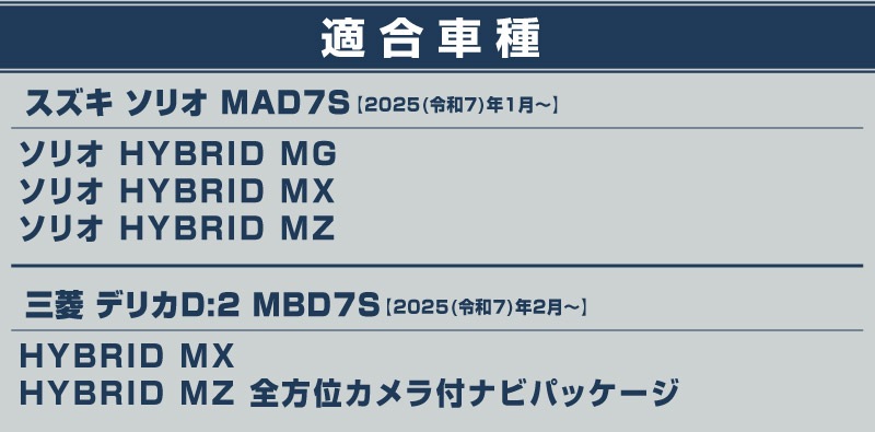 �������ꥪ MAD7S �ǥꥫD:2 MBD7S �ե���ȥ���륬���˥å��� 3P ���̻ž夲�å����� SUZUKI SOLIO ��ɩ MITSUBISHI DELICA D2 ��� ���� �������� �ѡ��� �ɥ쥹���å� ���������꡼ ���ץ���� ������ ���� �������� �ҳ� �ե���� ����� �Х�ѡ�