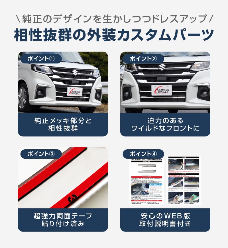 �������ꥪ MAD7S �ǥꥫD:2 MBD7S �ե���ȥ���륬���˥å��� 3P ���̻ž夲�å����� SUZUKI SOLIO ��ɩ MITSUBISHI DELICA D2 ��� ���� �������� �ѡ��� �ɥ쥹���å� ���������꡼ ���ץ���� ������ ���� �������� �ҳ� �ե���� ����� �Х�ѡ�