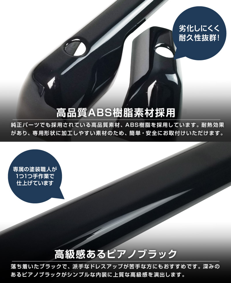 【アウトレット品】新型ジムニー JB64W 新型ジムニーシエラ JB74W ジムニーノマド JC74W センターパネル 6P ピアノブラック｜スズキ SUZUKI JIMNY JB64 JIMNY SIERRA JB74 1型 2型 3型 4型 5型 JIMNY NOMADE JC74 1型 専用 内装 カスタム パーツ ドレスアップ アクセサリー 社外品 オプション エアロ