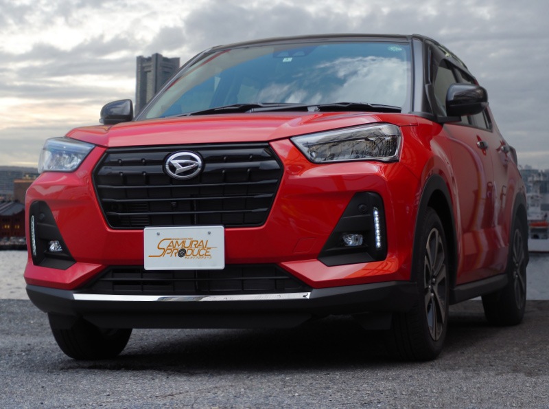 ダイハツ ロッキー スバル レックス ルーバーガーニッシュ (フロント) 右側 ダイハツ ロッキー スバル レックス ルーバーガーニッシュ