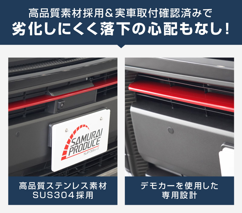 【販売準備中】新型RAV4 60系 Adventure 専用 フロントグリルガーニッシュ 1P パールレッド｜トヨタ TOYOTA ラブフォー AXAN64 アドベンチャー 専用 カスタム パーツ フロントグリル フロントバンパー ヘッドランプ フェンダーガーニッシュ オプション 外装 社外【予約販売/6月10日頃入荷予定】