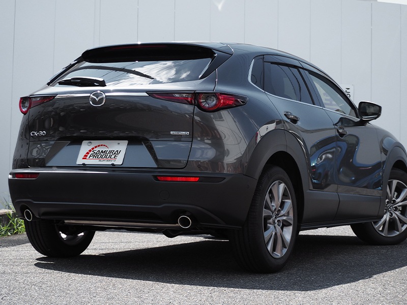 新型CX-30 リアガーニッシュ 2P  鏡面仕上げ2026年MC後対応｜マツダ MAZDA CX30 高品質ステンレス製 カスタム 専用 パーツ ドレスアップ アクセサリー 社外品 オプション エアロ