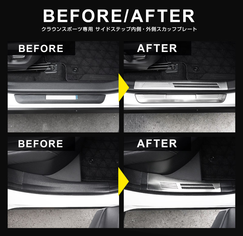 �ڥ��åȳ�ۥ��饦�󥹥ݡ��� �����ɥ��ƥå���¦����¦ �ե���ȡ��ꥢ���å� 6P ���٤�3�� ����С� �֥�å� �����ܥ�Ĵ��TOYOTA �ȥ西 CROWN SPORT AZSH36W AZSH37W PHEV ���� ���� �ݸ� ­�� �������� �ѡ��� �ɥ쥹���å� ���ץ���� ���������꡼ �ҳ���